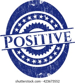 Positiver Gummidichtung mit Grunge-Textur