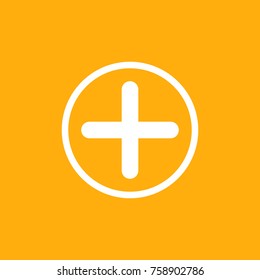 Positive Sign Icon 