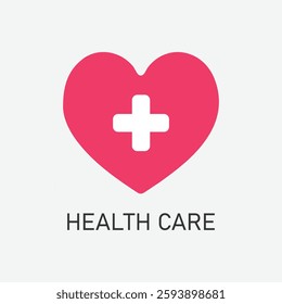 Positive sign with love icons. solid style vector.