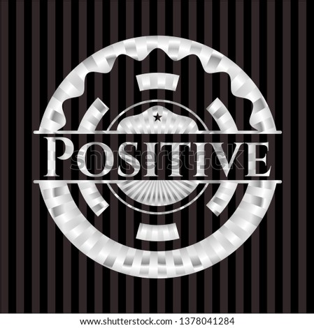 Positive silver badge