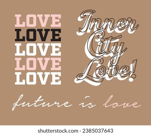 Positive Slogan Artwork Print for Apparel and Other Uses