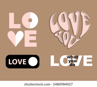 Positive Slogan Artwork Print for Apparel and Other Uses