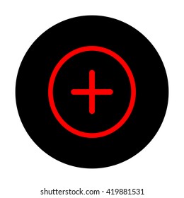 Positive symbol plus sign