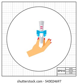 Positive Test Present Icon