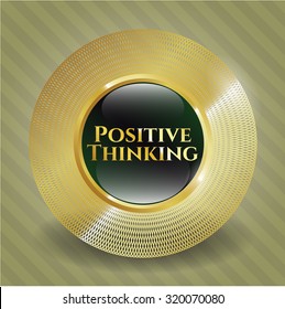 Positive Thinking gold badge