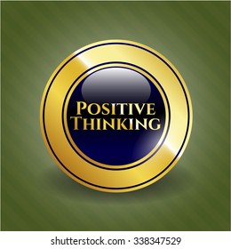 Positive Thinking gold badge