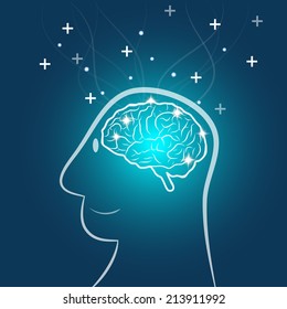 Positive thinking - Vector 