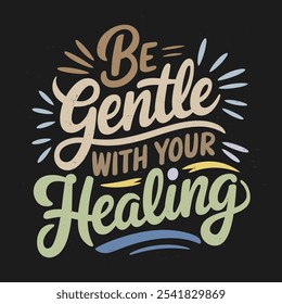 Positive Gedanken und psychische Gesundheit Typografie Zitate für die tägliche Förderung