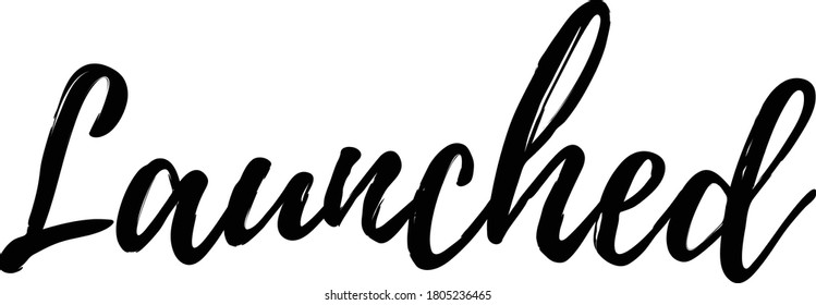 Positive Titel Synonyme Text. Nur ein einziges Wort. Druckbarer Grafiktee. Design-Doodle für den Druck. Vektorgrafik. Farbenfroh. Handgezeichneter Kalligrafiestil. Schwarz-Weiß