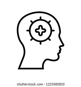 Positive vector icon