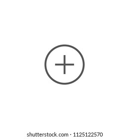 Positive vector in illustration icon concept.