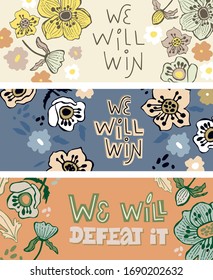 
Cita vectorial positiva de texto dibujado a mano. Afiche al estilo escandinavo para una motivación positiva de la vida. Apropiado para la cobertura de los medios sociales.