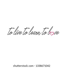 Positive vibes, typography for print or use as poster, flyer or T Shirt