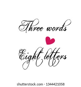 Positive vibes, typography for print or use as poster, flyer or T shirt