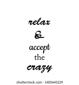 Positive vibes, typography for print or use as poster, card, flyer or T shirt