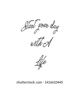 Positive vibes, Typography for print or use as poster, card, flyer or banner