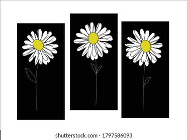 positivity daisy amazing lettering vector yourself stay positive. daisy design choose happy margarita lettering decorative fashion style trend spring summer stationery 