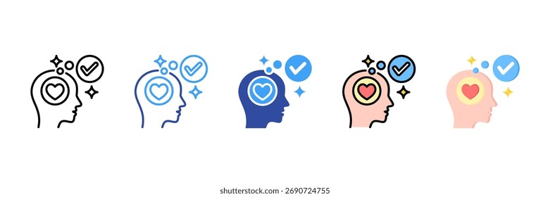 Positividad Multi Style Icon Set