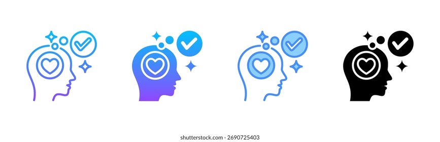 Positividad Multi Style Icon Set