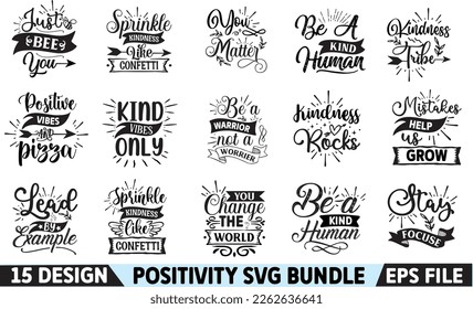 Positivity svg bundle , Positivity quote SVG bundle. Motivational SVG bundle