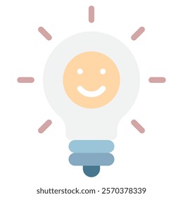 Positivity Wellness Mental Health icon illustration