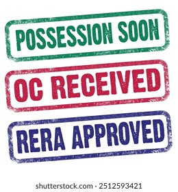 POSSESSION SOON. OC RECEIVED. RERA APPROVED STAMP UNIT