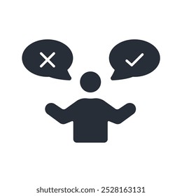 Possibility icon. vector.Editable stroke.linear style sign for use web design,logo.Symbol illustration.