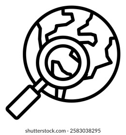 Possible Future events Outlne Icon Element For Design
