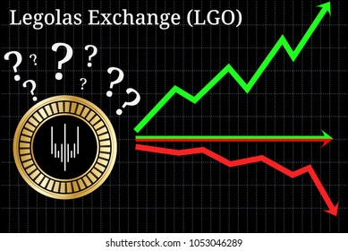 Possible graphs of forecast Legolas Exchange (LGO) - up, down or horizontally. Legolas Exchange (LGO) chart.