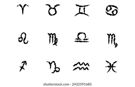 possibly zodiac or ancient icons