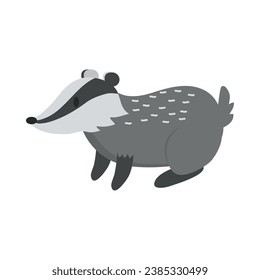 possum cute illustration vector isolated