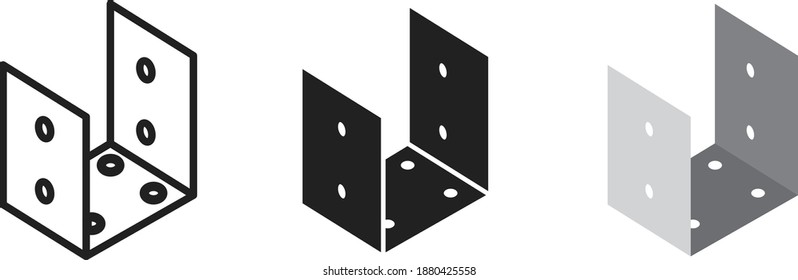 Post Base icon, vector illustration