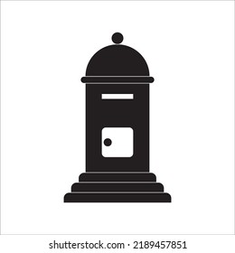 post box icon logo vector design