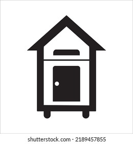 post box icon logo vector design