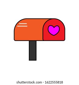 Post box icon template design