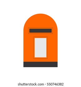 post box letter logo
