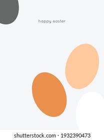 A post card, banner, wallpaper, template, background and many more for easter day celebration vector design.
