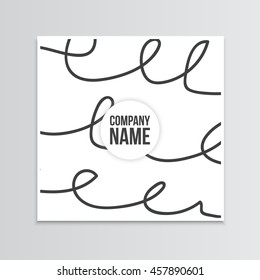 Post card corporate identity