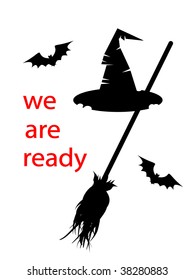 post card to halloween