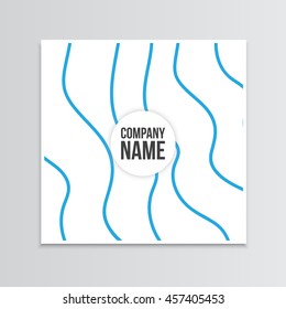 Post card template