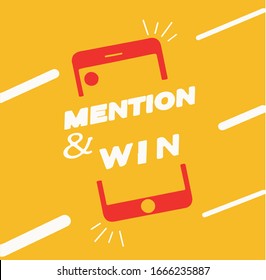 Post Design Contest To Win mention and win
