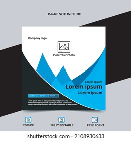 Post Design Template for Social Media 