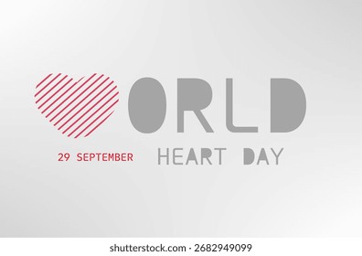 Post diseño para el Día Mundial del Corazón  