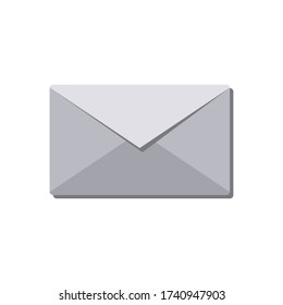 post envelope icon realistic vector design