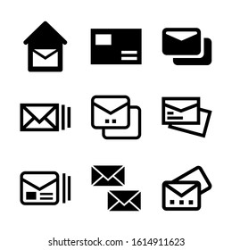 post icon isolated sign symbol vector illustration - Collection of high quality black style vector icons
