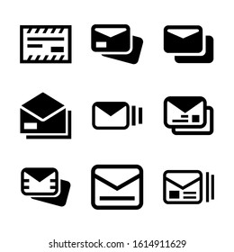 post icon isolated sign symbol vector illustration - Collection of high quality black style vector icons
