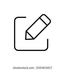 Post icon Outline vector for web ui