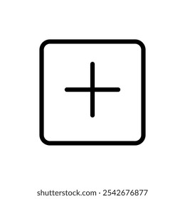 Post icon Thin line art isolated