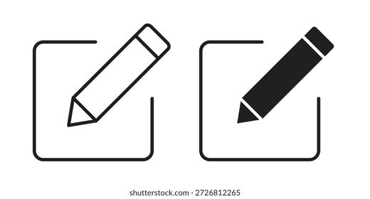 Iconos del poste colección de Vector para los Diseños web. iconos planos