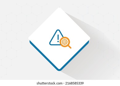 Post Incident Review Icon Vector Design